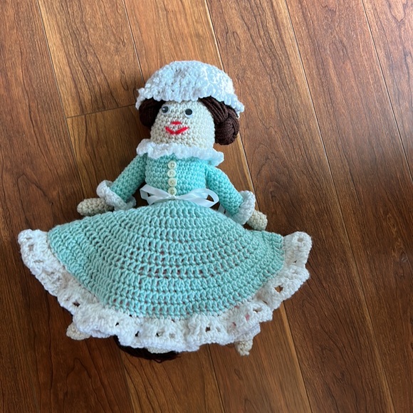 Hand Crochet Upside Down Doll - Picture 1 of 5